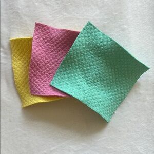 Set of 3 Reusable Cleaning Cloths